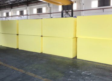 Stacking foam blocks takes up a lot of space
