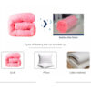Pillow And Quilt Roll Packing Effect