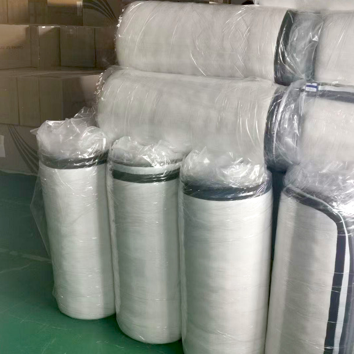 After packed mattresses