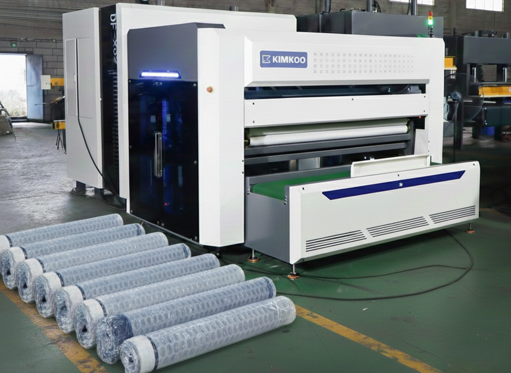 KIMKOO mattress roll packing machine Reduce shipping costs by 70%