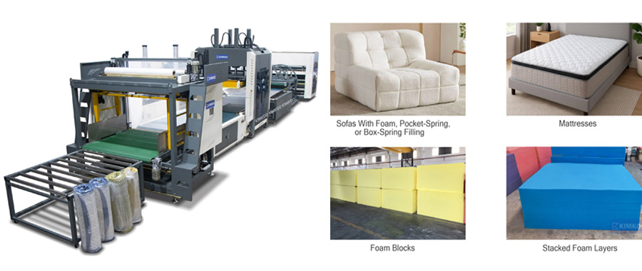 Sofa, Foam & Mattress Compression Packing Machines