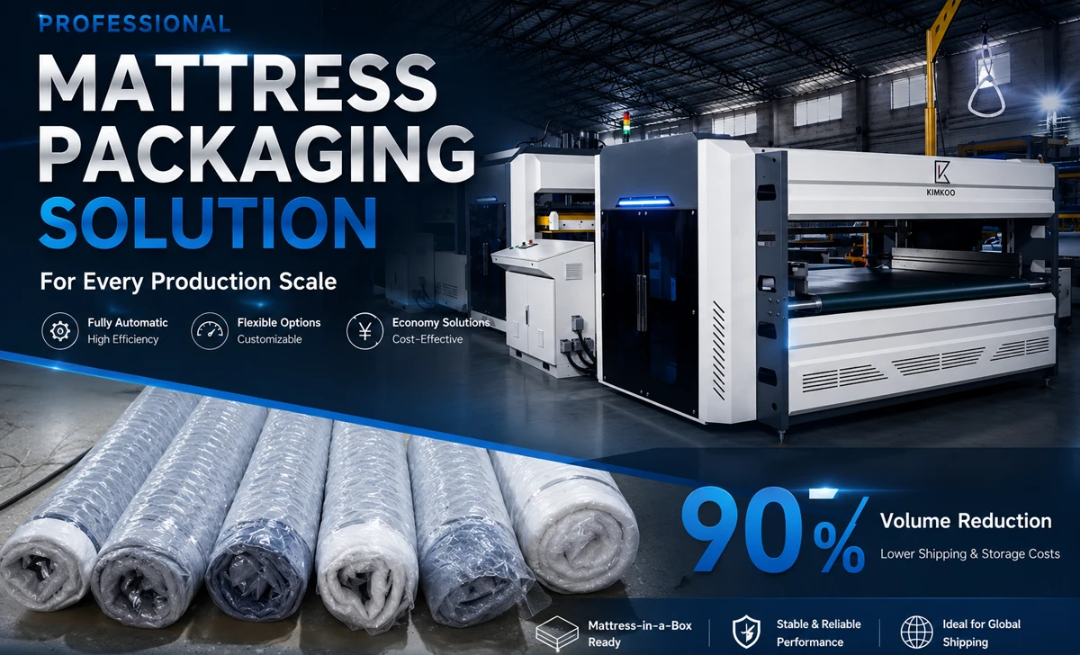 mattress packaging solution for factories