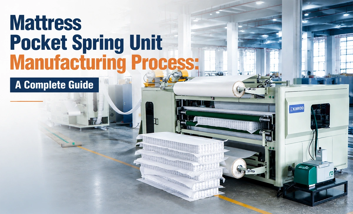 Mattress Pocket Spring Unit Manufacturing Process